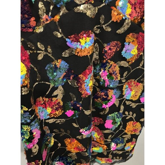 Helsi Penelope Sequin Puff Sleeve Embellished Sequin Dress As Worn On Screen - Picture 9 of 16